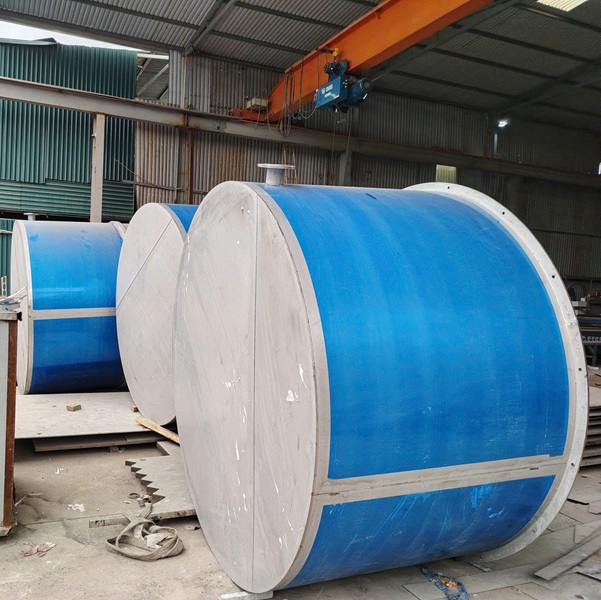 Gia công bồn inox tại hải phòng